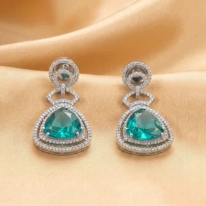Alternative view of Jamie AD Stone Earrings, Mint