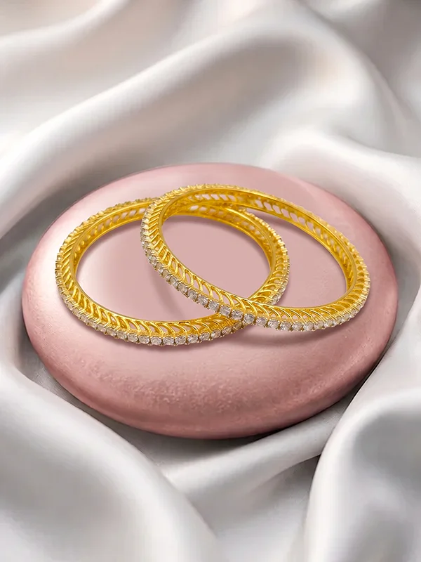 AD & Zirconia Bangle