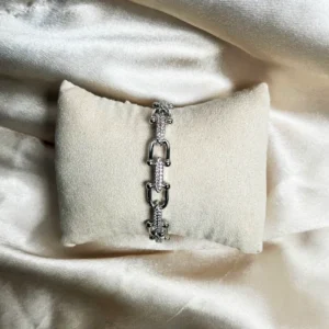 Alternative view of Golden hour Link Bangle