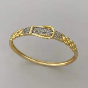 Alternative view of Stella Gold-Plated Stylish Bangle