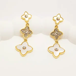 Alternative view of Premium Mother of Pearl Dangle Earrings