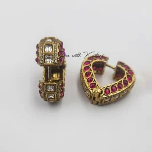 Alternative view of Samara Studded Baali Earrings