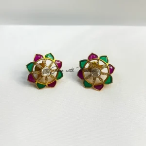 Tara Stone and MOP Stylish Earrings - Image 3