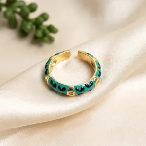 Toxic Teal Ring