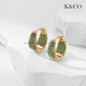 Cubic Zirconia Huggies - Image 3