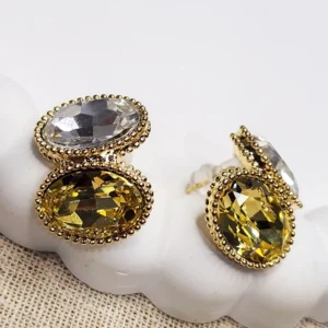 Citrine Dual Crystal Solitaires - Image 4