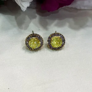 Priya Crystal & Stone Studs