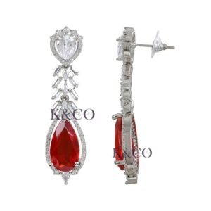 Alternative view of Sandy CZ Fashion Earrings