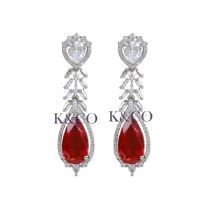 Sandy CZ Fashion Earrings - Image 3