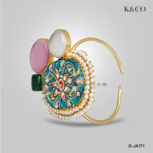 Statement Bangle With Handwork
