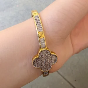 Marina Fleur Diamante Bangle - Image 4