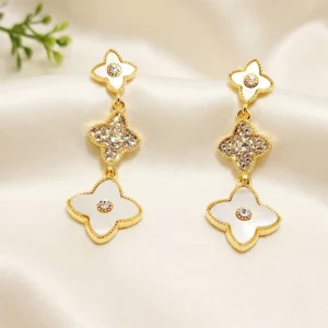 Premium Mother of Pearl Dangle Earrings