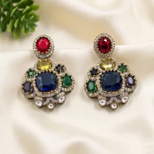 Multicolor Sabyasachi Inspired Statement Earrings
