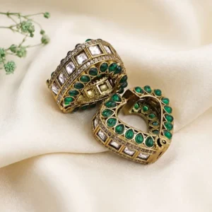 Alternative view of Samara Studded Baali Earrings
