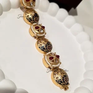 Alternative view of Antique Filigree Stone Bangle