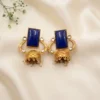 Large Jhumka with Stone