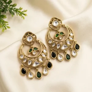 Polki-Chandbali-Earrings