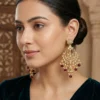 Kundan Chandbali Earrings