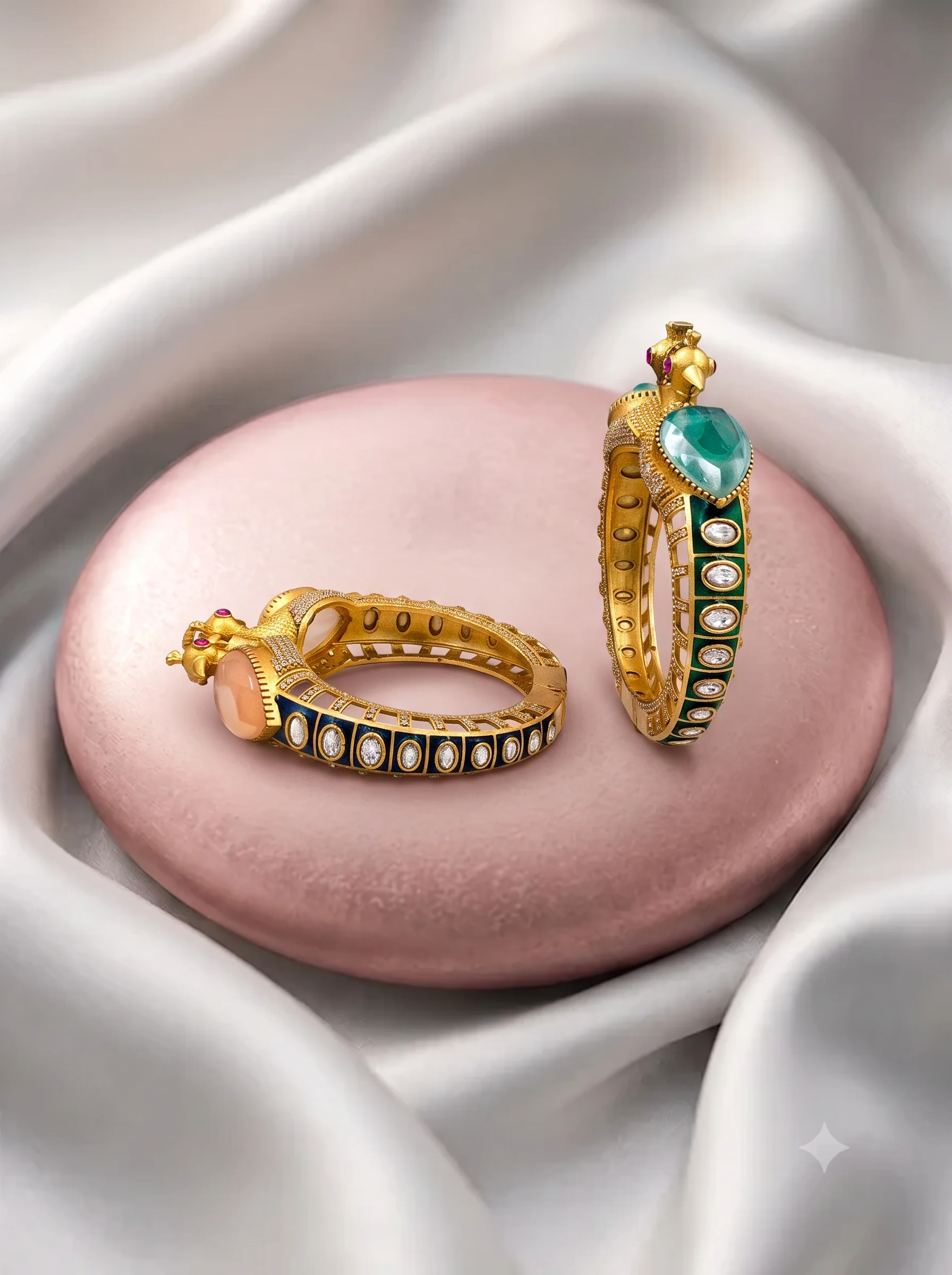 Kundan & Stone Bangles